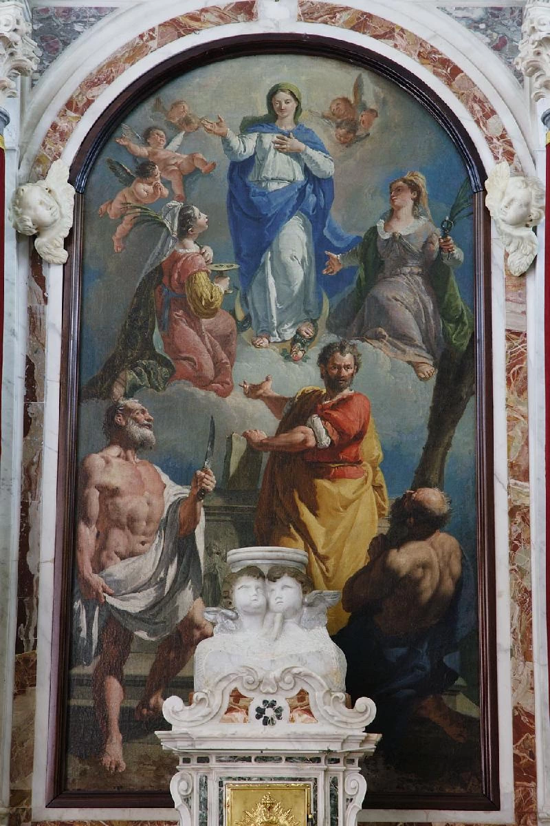 Madonna e Santib